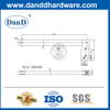 Bộ điều phối cửa đa năng bằng thép không gỉ 304 cho cửa đôi- DDDR002-B