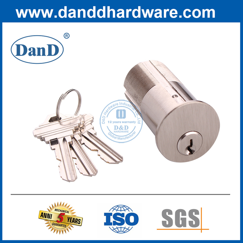 Khóa mộng tiêu chuẩn Amercian 6 chốt Schlage 'C' Keyway Rim Xi lanh-DDLC011