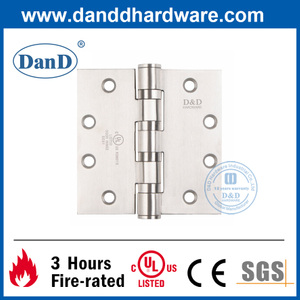 Bản lề cửa gỗ hạng nặng chống cháy R38013 SS304 được liệt kê trong danh sách UL- DDSS004-FR
