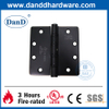 Chứng nhận UL SS304 Bản lề cửa gỗ góc tròn NRP màu đen mờ-DDSS058