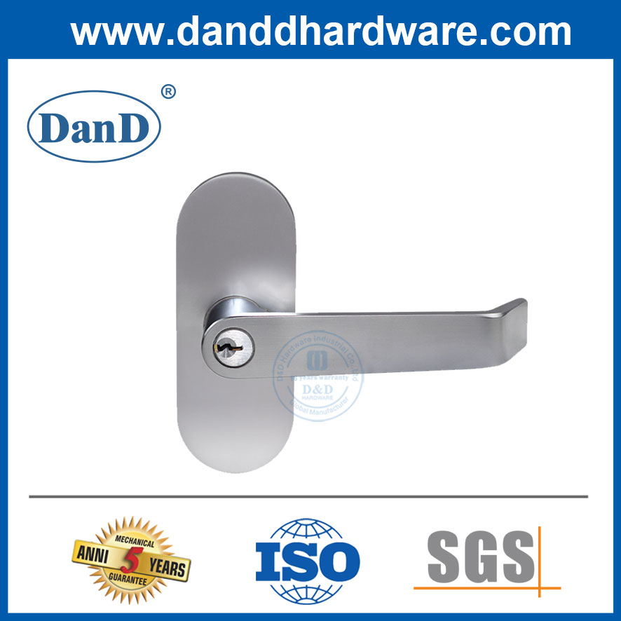 Hợp kim kẽm hoặc thanh hoảng loạn bằng thép không gỉ và thanh gạt Escutcheon Trim-DDPD042