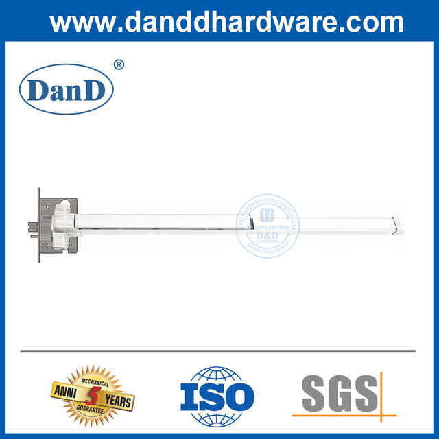 Khóa cửa khẩn cấp UL Mortice Khóa cửa khẩn cấp bằng thép không gỉ Thanh thoát hiểm Phần cứng-DDPD039