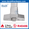 Thiết bị thoát hiểm vành thép Phần cứng thanh hoảng loạn được xếp hạng chống cháy UL cho cửa-DDPD003
