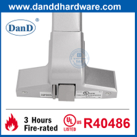 Thiết bị thoát hiểm vành thép Phần cứng thanh hoảng loạn được xếp hạng chống cháy UL cho cửa-DDPD003