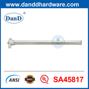 Thép không gỉ UL305 Hex Key Dogging Panic Phần cứng có chiều dài đầy đủ Thanh hoảng loạn bên ngoài-DDPD026
