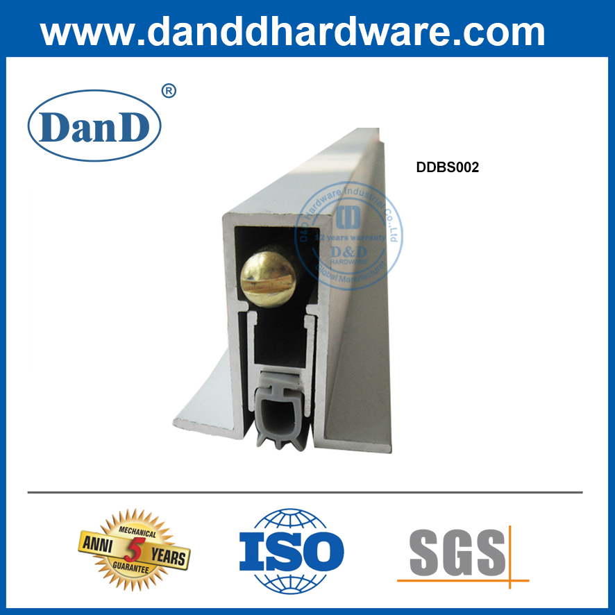 Nhôm Tự Động Giấu Cửa Đáy Seal Cửa Thả Seal Cho Cửa Khói-DDBS002