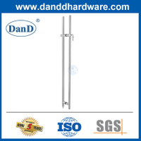 Tay nắm cửa kính Tay nắm cửa trước bằng thép không gỉ có khóa-DDPH039