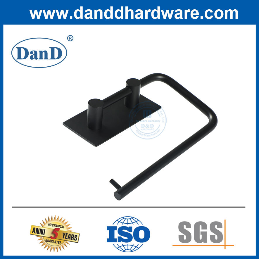 Móc Quần Áo Tắm Móc Treo Tường Mờ Đen Móc Áo Móc Treo Áo Cho Wall-DDTC017