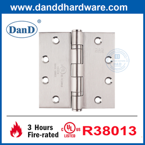 Bản lề cửa thép không gỉ được xếp hạng chống cháy UL Bản lề cửa bên trong-DDSS002-FR-4.5x4.5x3