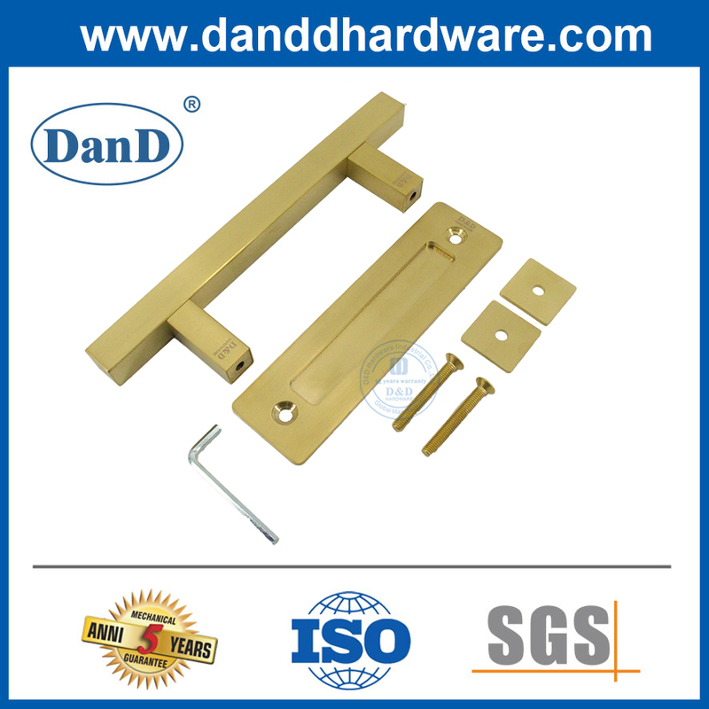 Thép không gỉ Dài Cửa Trước Kéo Tay Cầm Vết Bẩn Đồng Xả Kho Thóc Cửa Phụ Kiện Handle-DDBD104