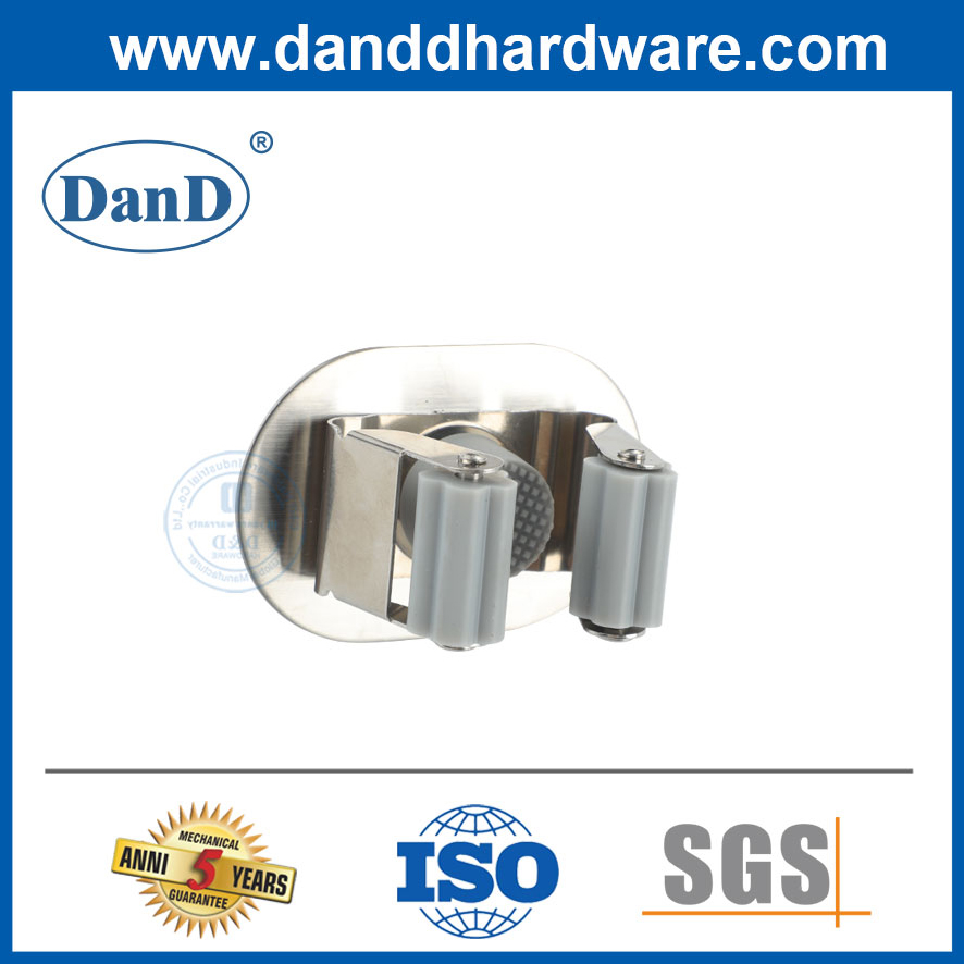 Thép không gỉ 304 Áo choàng vải Móc khăn Áo móc treo tường nhà máy-DDTC003