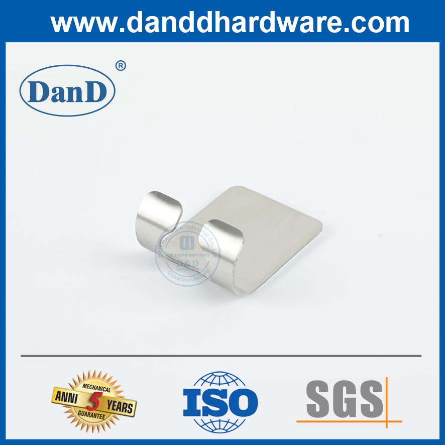 Móc treo khăn Phòng tắm Móc áo Hange Thép không gỉ Tự dính Hooks-DDTC002