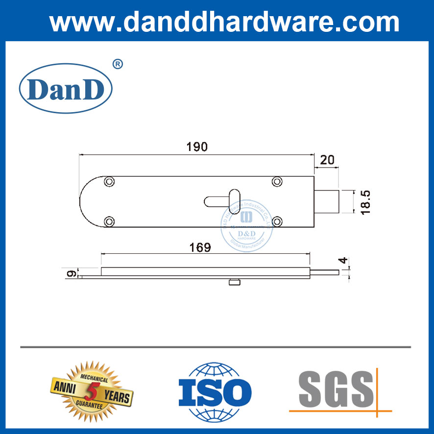 Trung Quốc Nhà cung cấp chốt cửa chốt thùng chốt khóa thùng đồng thau cho cửa-DDDB028