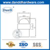 Nút chặn cửa sàn bằng thép không gỉ Phần cứng thương mại Vít trong nút chặn cửa-DDDS008