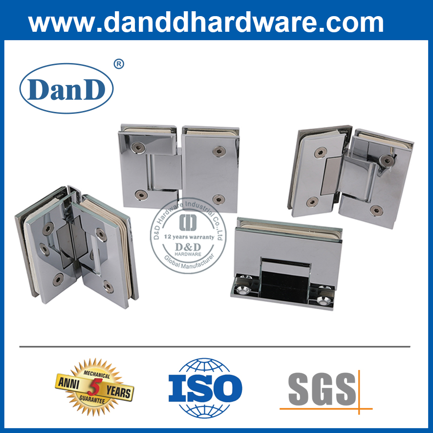 Bản lề vòi hoa sen hướng lò xo tác động kép SS316-DDGH002