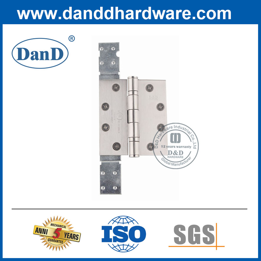 Tấm gia cố bản lề cửa cho khoảng cách lỗ bản lề 4 inch-DDHR003