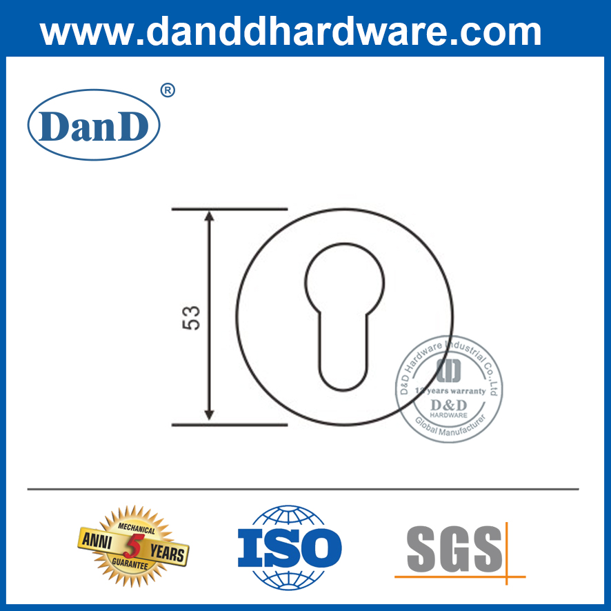 Escutcheon-DDES001 bằng thép không gỉ