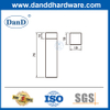 Chặn cửa trang trí Chặn cửa phòng tắm bằng thép không gỉ cho cửa thép thủy tinh-DDDS049