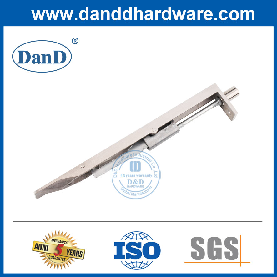 Bu lông xả hành động đòn bẩy che giấu lớp SS 304 cho cửa gỗ-DDDB001