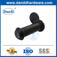 Cửa bên ngoài màu đen mờ với thiết bị quan sát góc rộng-DDDV001