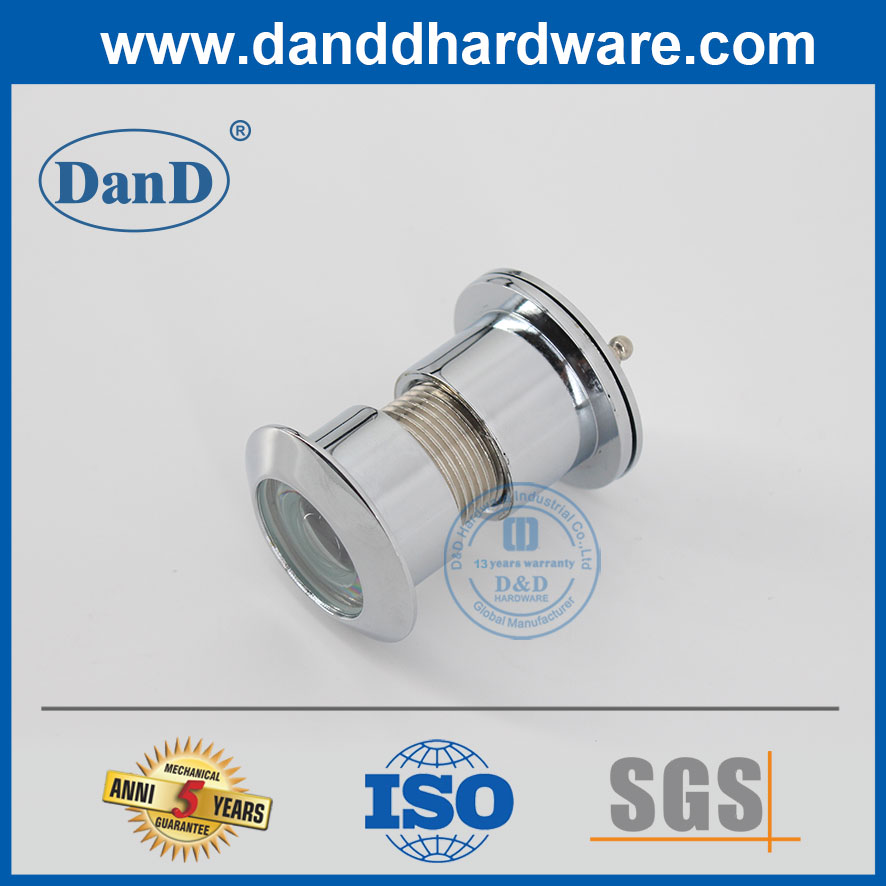 Thiết bị xem lỗ mắt có góc nhìn lớn bằng Chrome được đánh bóng cho Cửa chính-DDDV003