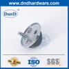 Hợp kim kẽm Satin Chrome Half Moon Doorstoppers Chặn cửa bên ngoài-DDDS005