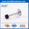 Nút chặn cửa cao su màu đen loại treo tường bằng thép không gỉ-DDDS018