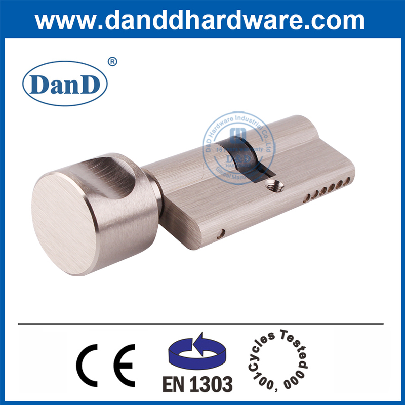 BS EN1303 Xi lanh đồng thau hình thu nhỏ mở đơn 70mm-DDLC001-70mm-SN
