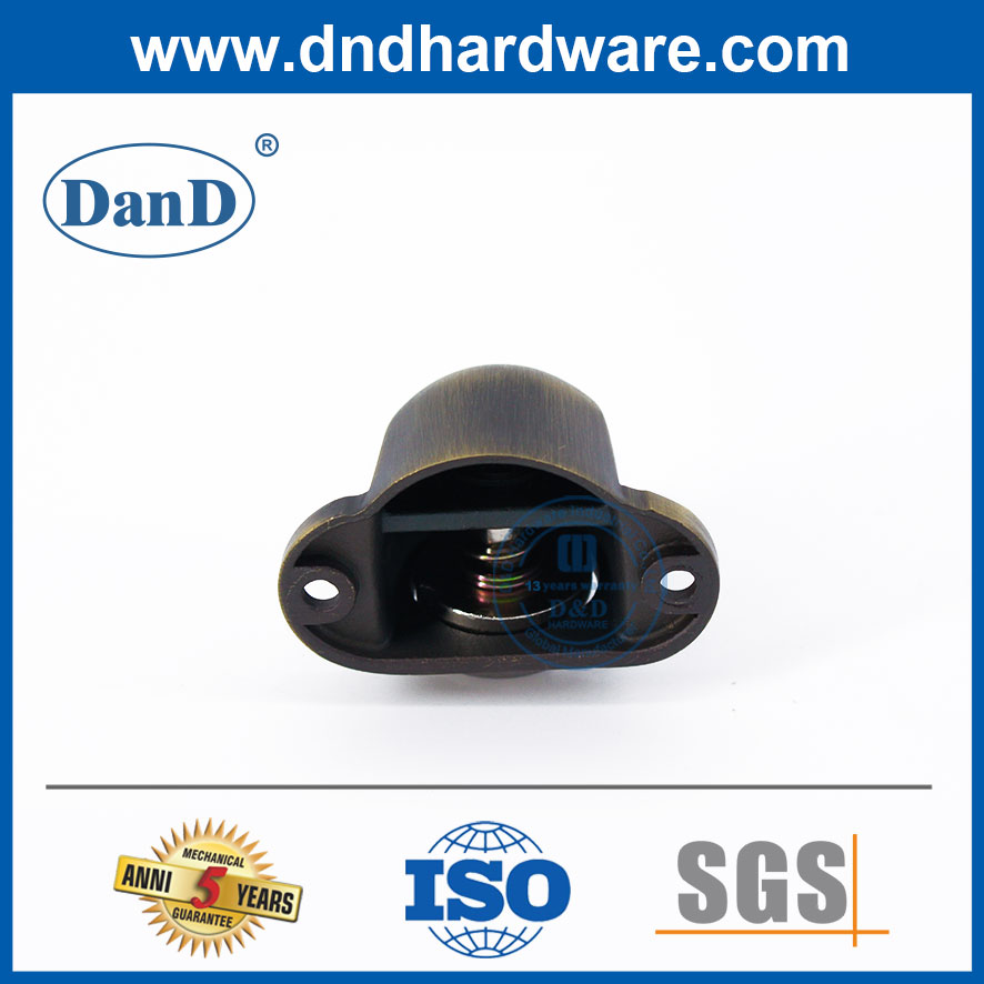Giá đỡ cửa từ bằng thép không gỉ gắn sàn bằng đồng cổ Doorstop-DDDS031