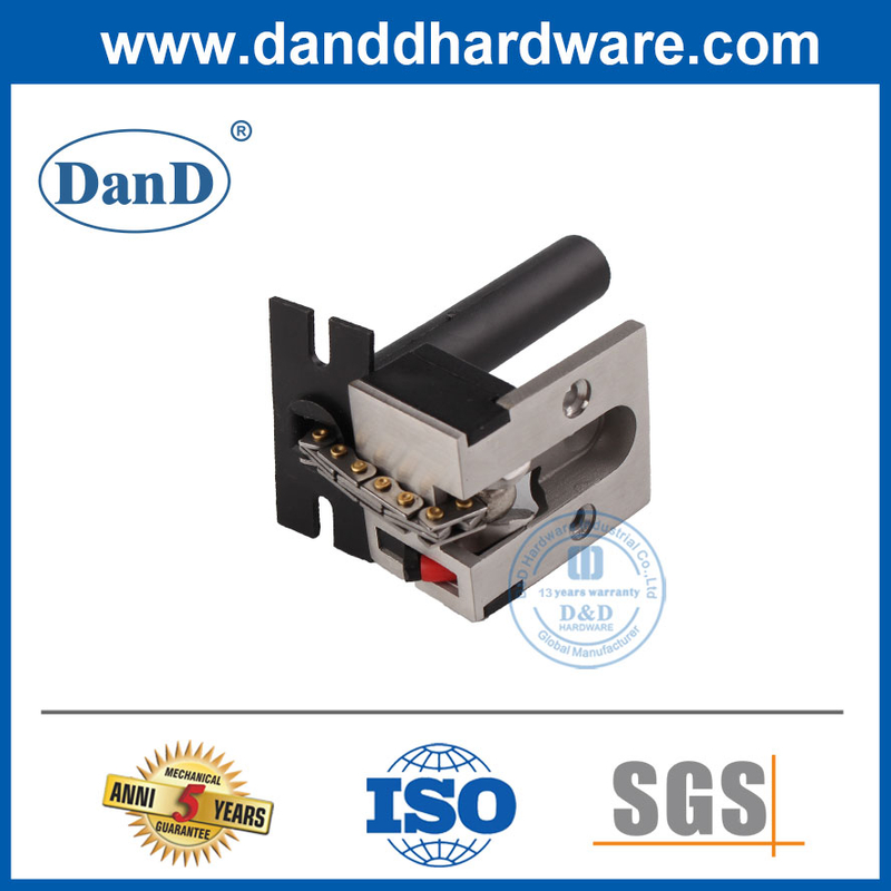 Khóa xích cố định giấu kín bằng thép không gỉ trên cửa cho cửa gỗ-DDG002