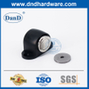 Chặn cửa gắn sàn Hợp kim kẽm Nút chặn cửa từ an toàn màu đen-DDDS031
