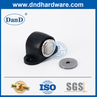 Chặn cửa màu đen Matt Chặn cửa ra vào bằng hợp kim kẽm từ tính-DDDS031