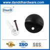 Nút chặn cửa bán cầu bằng thép không gỉ màu đen mờ-DDDS001