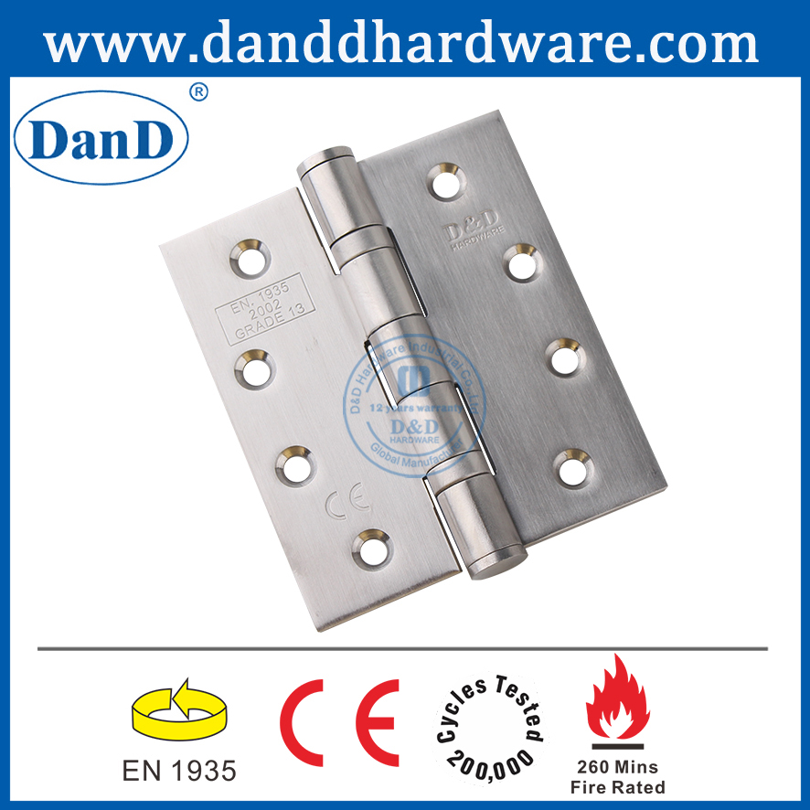 Bản lề cửa đặc biệt bằng thép không gỉ CE 201 màu bạc chất lượng cao -DDSS001-CE -4X3.5X3