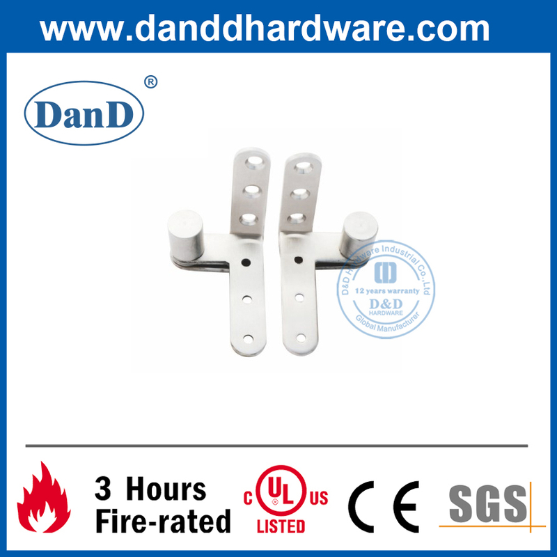 Bản lề cửa Piovt đòn bẩy 180 độ SS304 cho cửa xoay- DDSS056