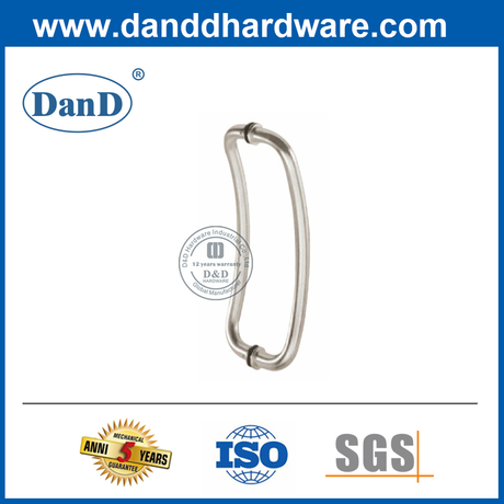 Tay nắm kéo hai mặt loại 304 chất lượng cao cho cửa kim loại-DDPH004