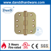 Bản lề cửa tròn trơn bằng đồng nguyên khối-DDBH009