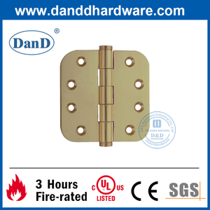 Bản lề cửa tròn trơn bằng đồng nguyên khối-DDBH009