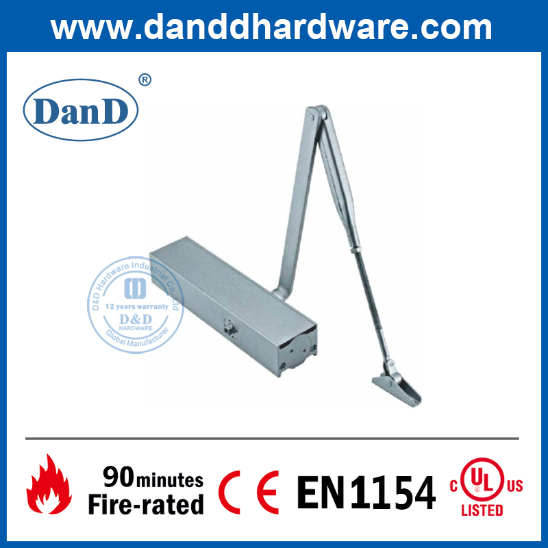 Hợp kim nhôm chất lượng cao Đóng cửa trước trên cao 180 độ-DDDC012