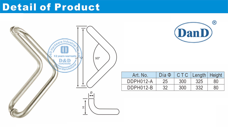 Tay nắm kéo cửa vào-DVàDPhần cứng