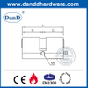 Euro Brass Mortice Lock Security Hình bầu dục đôi xi lanh-DDLC008