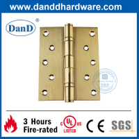 Bản lề cửa lắp mông bằng thép không gỉ 201 độ vàng 201 chống cháy-DDSS011B-5X4X3