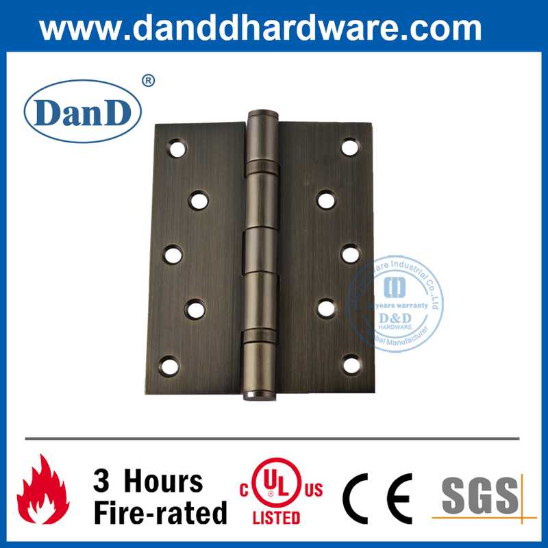 Bản lề bằng thép không gỉ 5 inch 201 bằng đồng cổ cho cửa phòng ngủ-DDSS011B-5X4X3