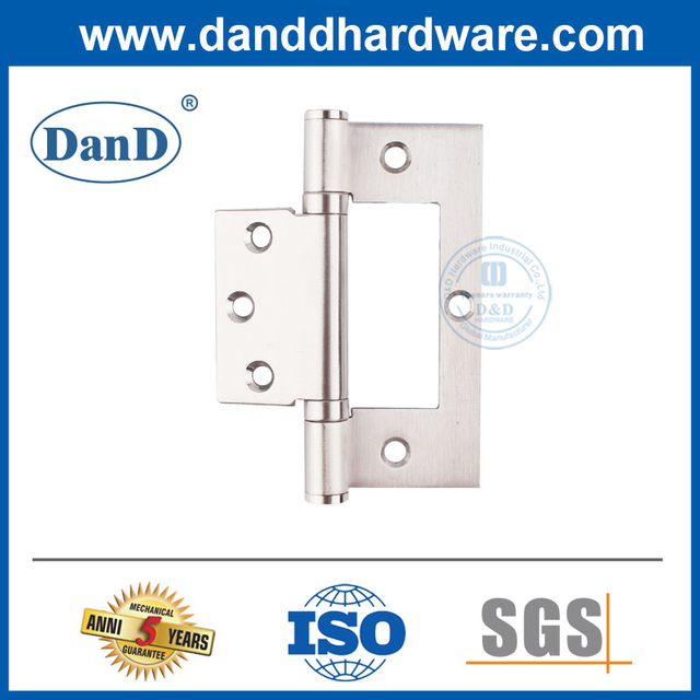 Phần cứng bằng thép không gỉ Lắp bản lề Úc Bản lề cửa phẳng cho thị trường Úc-DDSS059