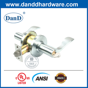 Hợp kim kẽm Khóa cửa thương mại chống cháy ANSI UL Bộ khóa hình ống-DDLK010