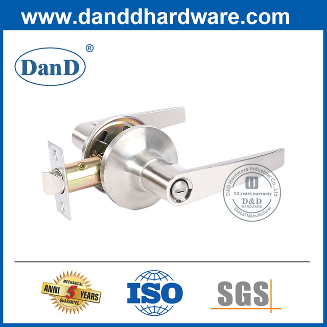 Ổ khóa hình ống bảo mật bằng hợp kim kẽm hiện đại cho phòng vệ sinh-DDLK016