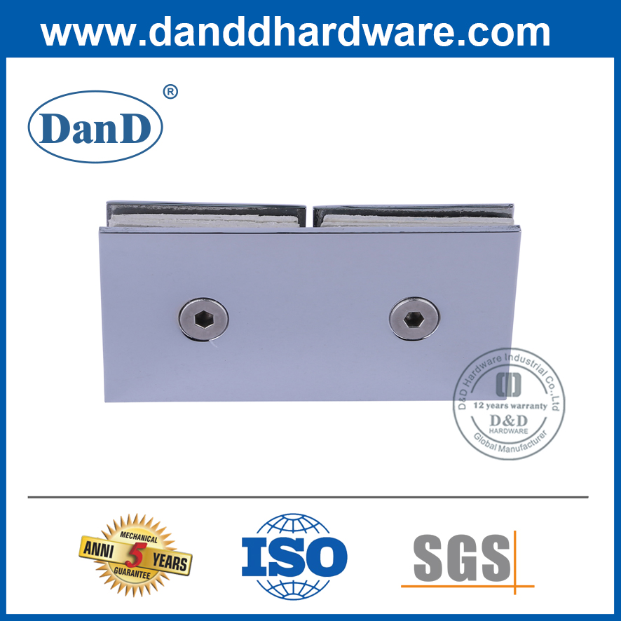 Thiết kế hiện đại Kẹp giữ kính 180 độ bằng thép không gỉ Clip-DDGC006