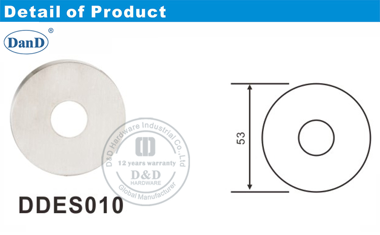 Phần cứng Rosette Escutcheon-D và D