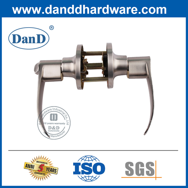 Thiết kế thời trang Bộ khóa đòn bẩy cửa bên ngoài bằng hợp kim kẽm-DDLK097