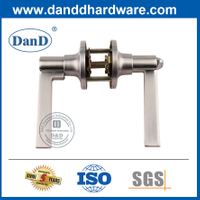 Bộ khóa tay nắm cửa bằng hợp kim kẽm có chốt xoay ngón tay cái-DDLK098